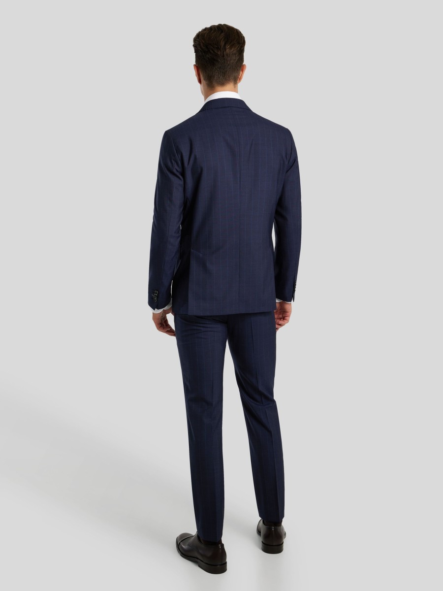 Manner Paul Kehl Anzuge | Anzug 2-Teilig Im Tailored Fit Marine