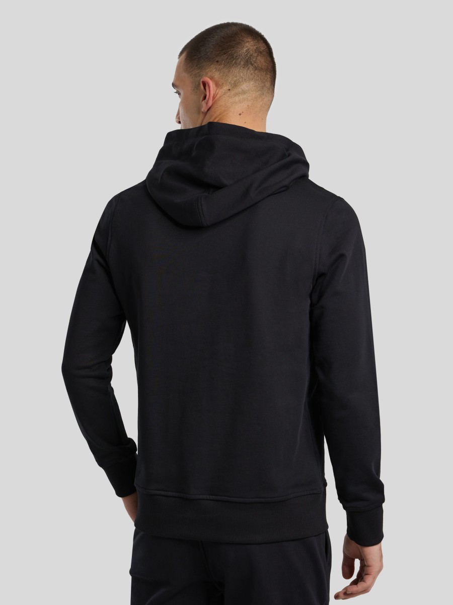 Manner Moose Knuckles Hoodies & Sweatshirts | Hoodie Mit Logo Schwarz