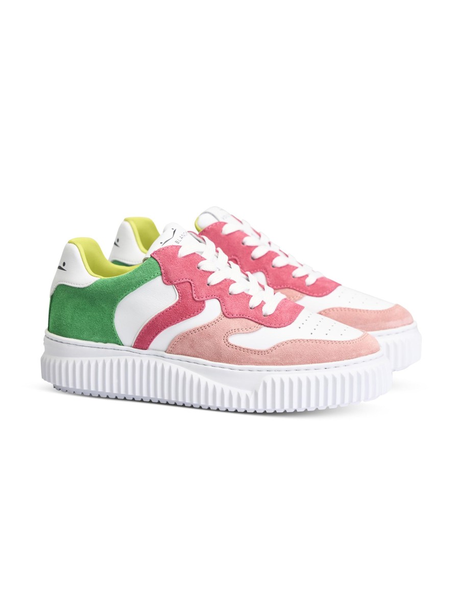 Frauen Voile Blanche Sneakers | Sneaker Laura Fuchsia