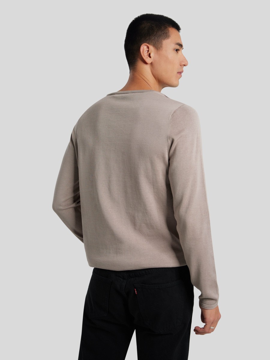 Manner Drykorn Pullover & Strickjacken | Feinstrickpullover Rikono Grege