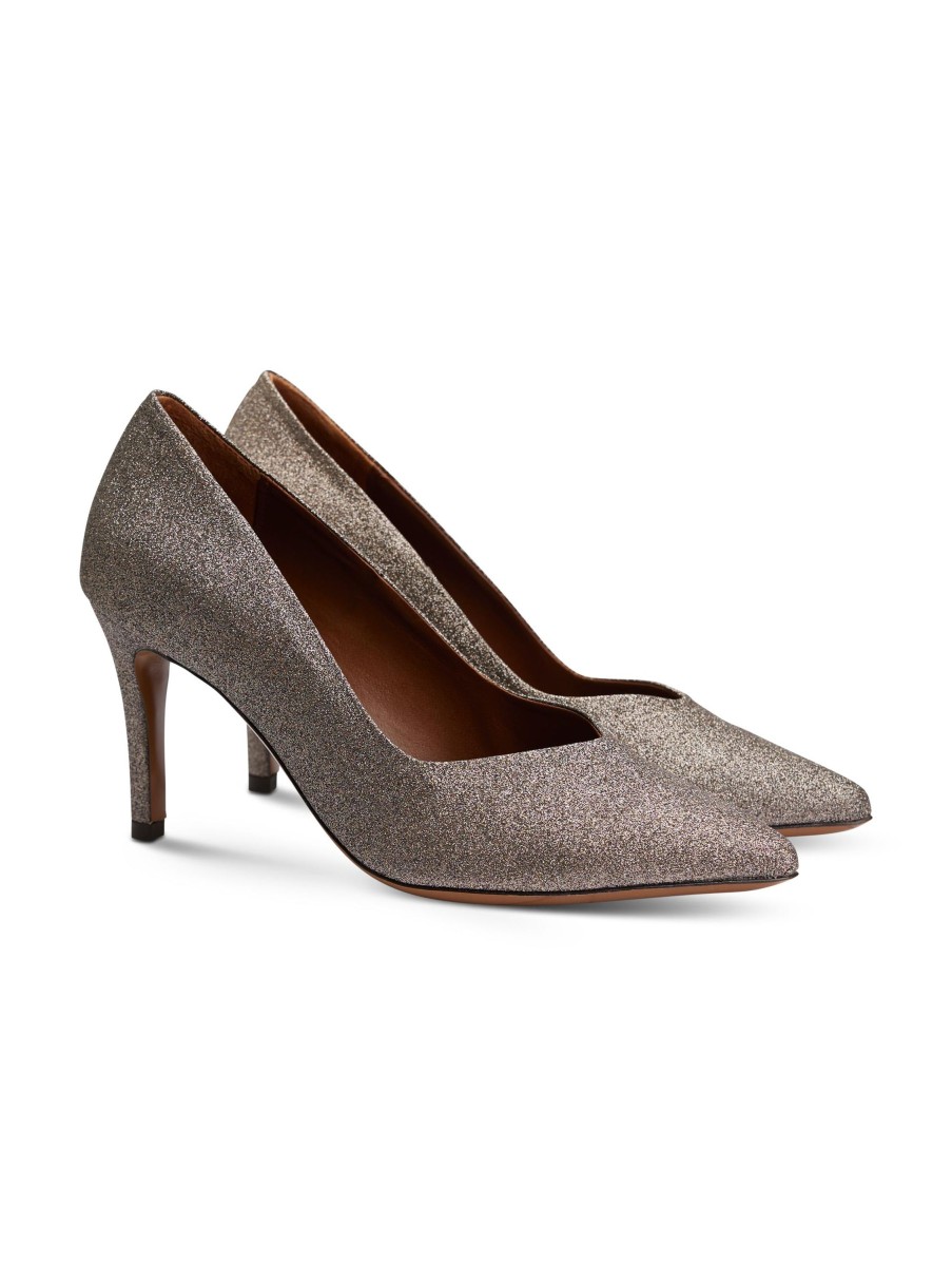 Frauen Anonymous Copenhagen High Heels & Pumps | Pumps Trini 75 Metallic