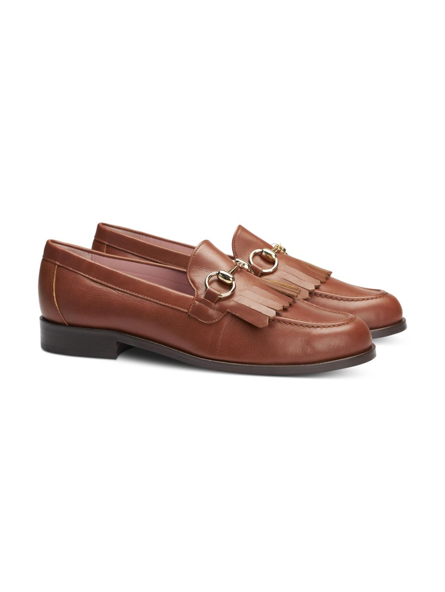 Frauen Castellano Halbschuhe | Loafer Braun