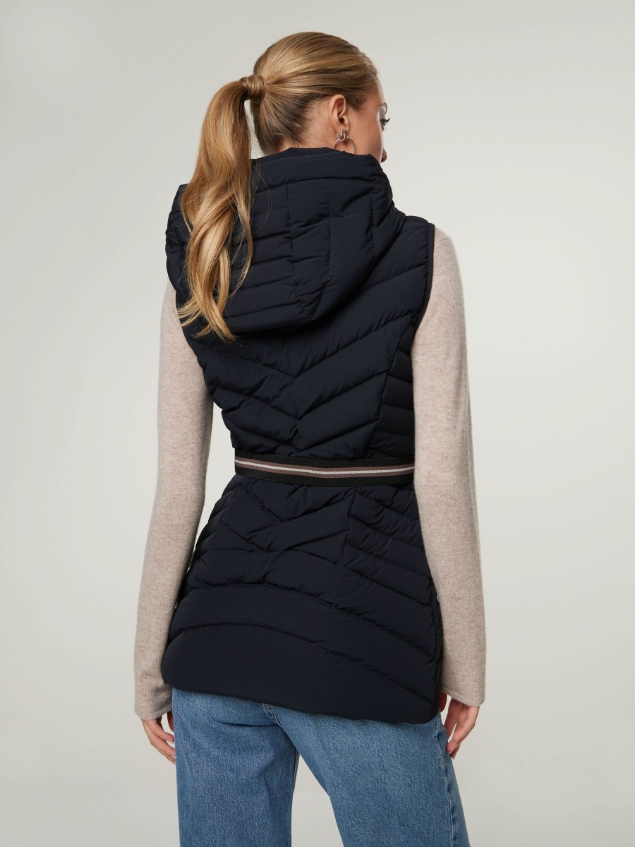 Frauen Cape Horn Gilets & Westen | Steppweste Chungara Schwarz