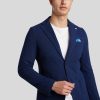 Manner Manuel Ritz Vestons | Veston Aus Jersey Marine