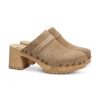 Frauen Softclox Sandalen & Sandaletten | Clogs Henja Taupe