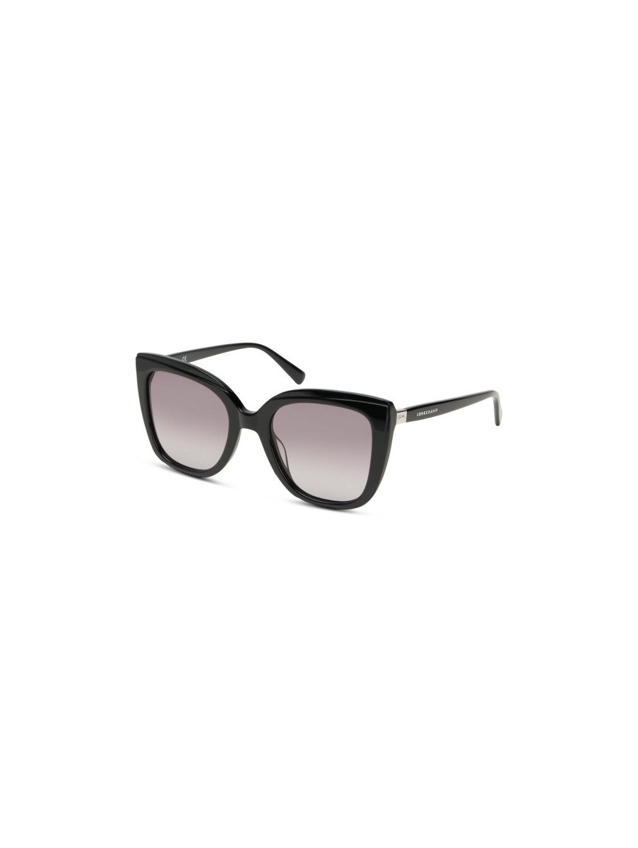 Frauen Longchamp Sonnenbrillen | Sonnenbrille Schwarz