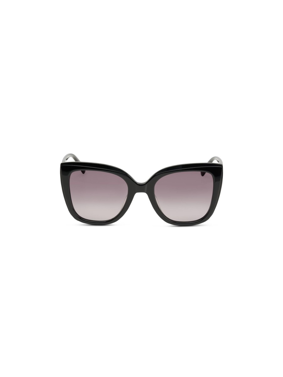 Frauen Longchamp Sonnenbrillen | Sonnenbrille Schwarz