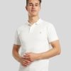 Manner Polo Ralph Lauren Men Polo-Shirts | Polo-Shirt Im Custom Fit Weiss