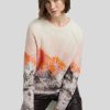 Frauen Marc Cain Pullover & Strick | Pullover Mit Berg-Motiv Lachs