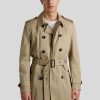 Manner Paul Mantel | Kurzer Trenchcoat Beige