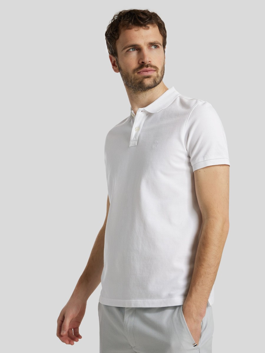 Manner Marc O Polo-Shirts | Polo-Shirt Im Regular Fit Weiss