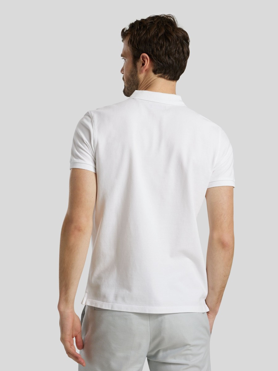 Manner Marc O Polo-Shirts | Polo-Shirt Im Regular Fit Weiss