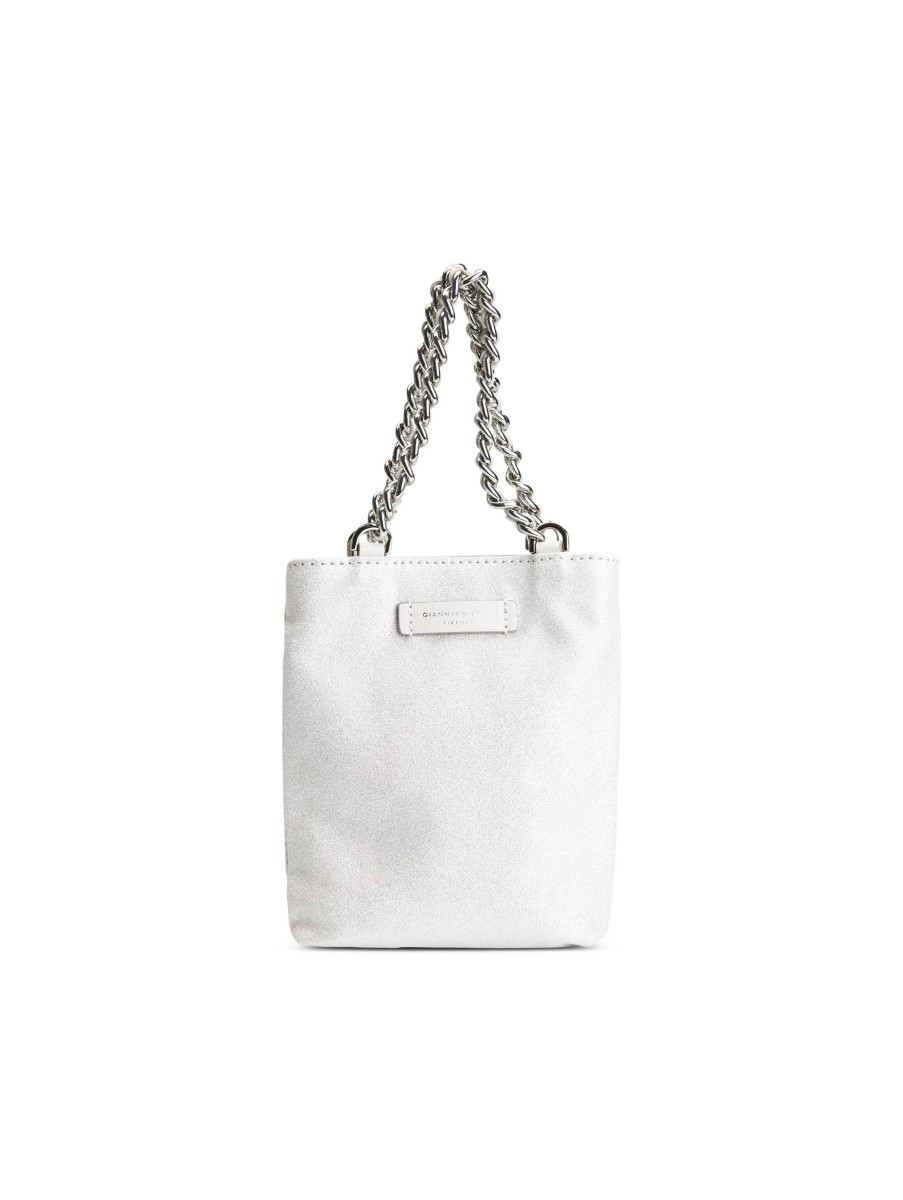 Frauen Gianni Chiarini Taschen | Umhangetasche Silber