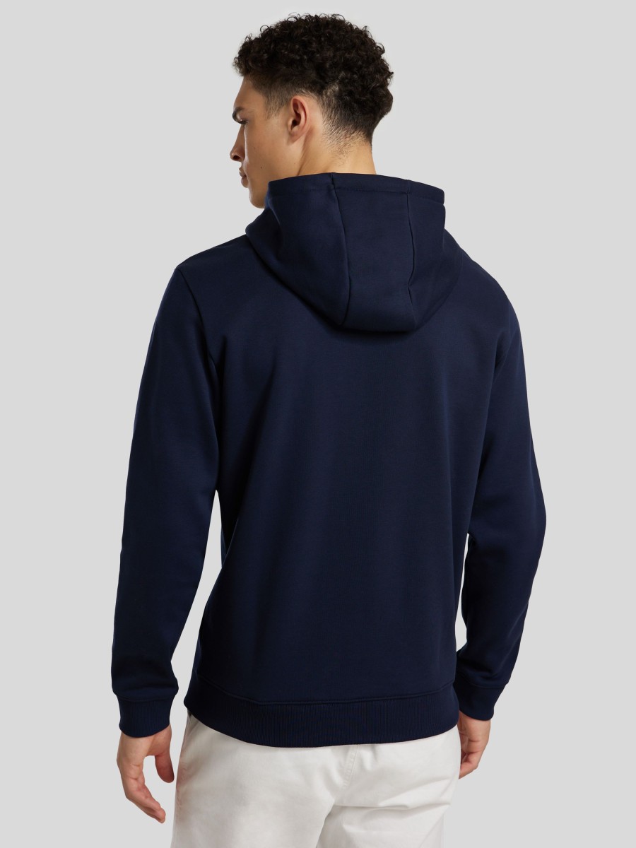 Manner Hugo Sportswear Hoodies & Sweatshirts | Sweatjacke Mit Reissverschluss Marine