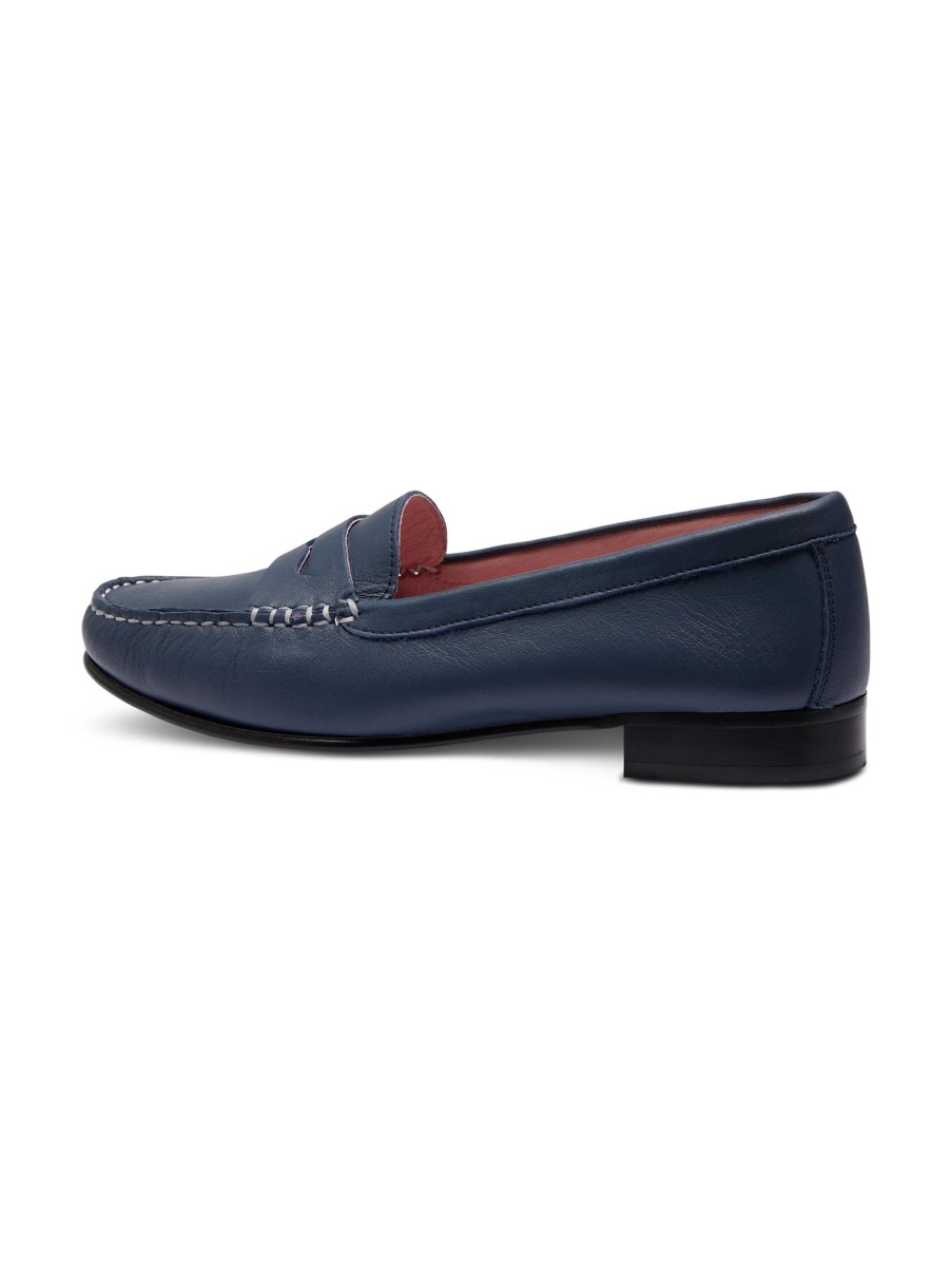 Frauen Castellano Halbschuhe | Loafers Capri Marine