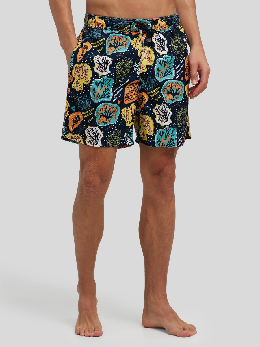 Manner Hackett Badehosen | Badehose Mit Print Multicolor