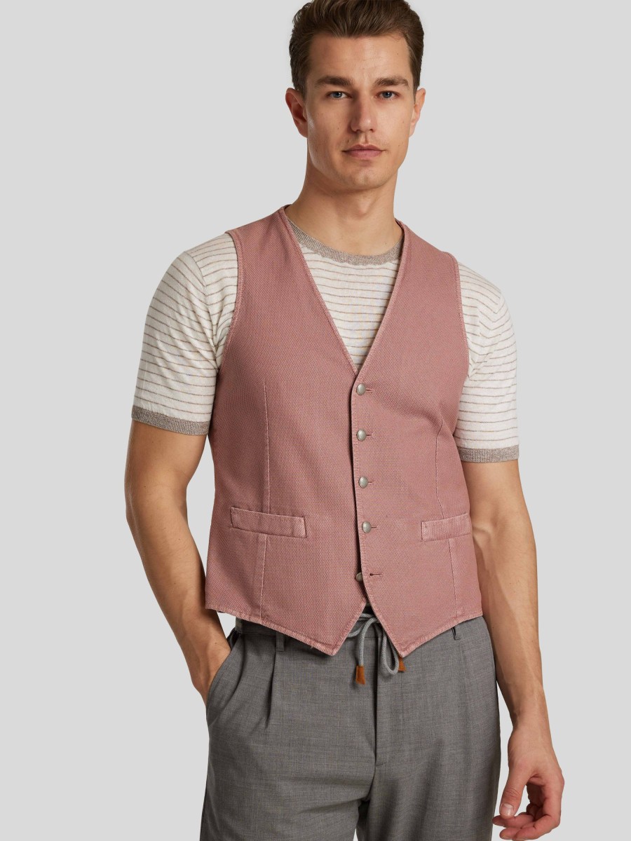 Manner L.B.M.1911 Gilets & Westen | Gilet Rosa