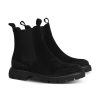 Frauen Kennel&Schmenger Boots & Stiefeletten | Chelsea Boots Mit Steinchen Schwarz