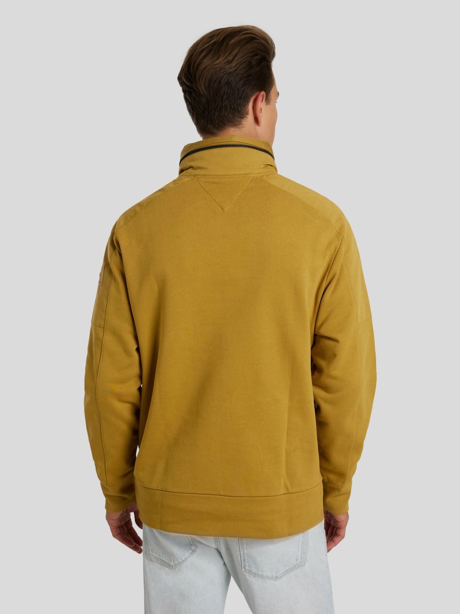 Manner Tommy Hilfiger Hoodies & Sweatshirts | Sweatpullover Senfgelb