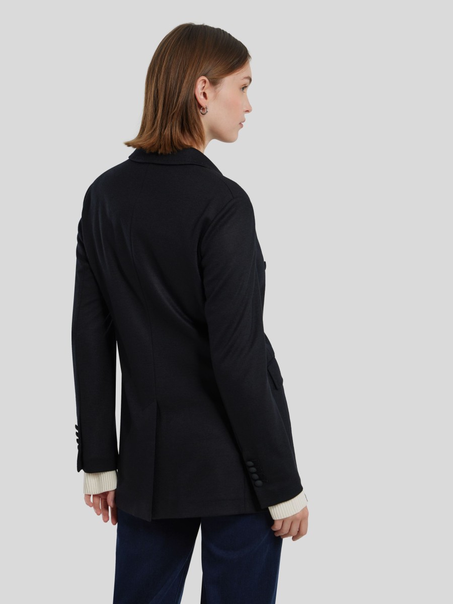 Frauen Circolo Blazer | Long-Blazer Schwarz