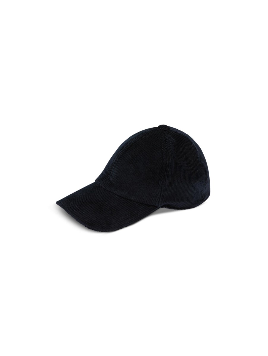 Manner Paul Kehl Hute & Mutzen | Baseballcap Aus Cord Schwarz