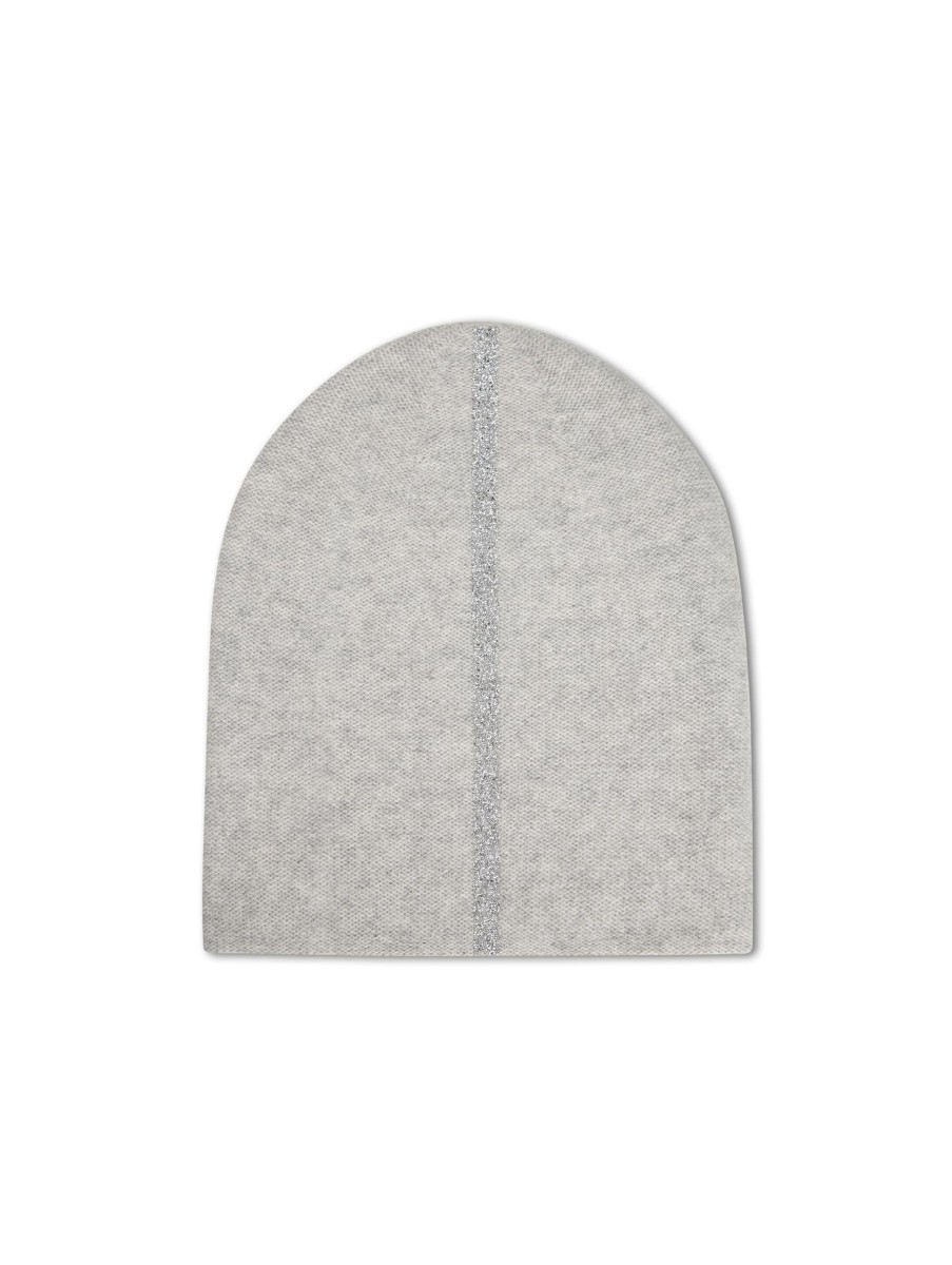 Frauen Hurray Hute & Mutzen | Beanie Mit Glitzer Hellgrau