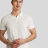 Manner Paul Polo-Shirts | Strick-Polo Ecru