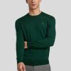 Manner Polo Ralph Lauren Men Pullover & Strickjacken | Pullover Im Slim Fit Grun