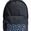 Manner BOSS Casual Taschen & Portemonnaies | Rucksack Mit Logo Applikation Catch 2.0 V Marine