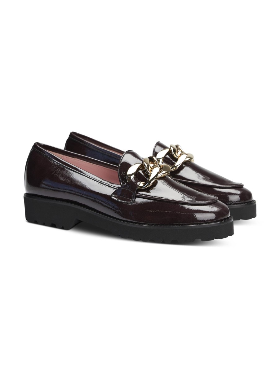 Frauen Castellano Halbschuhe | Loafer Anthrazit