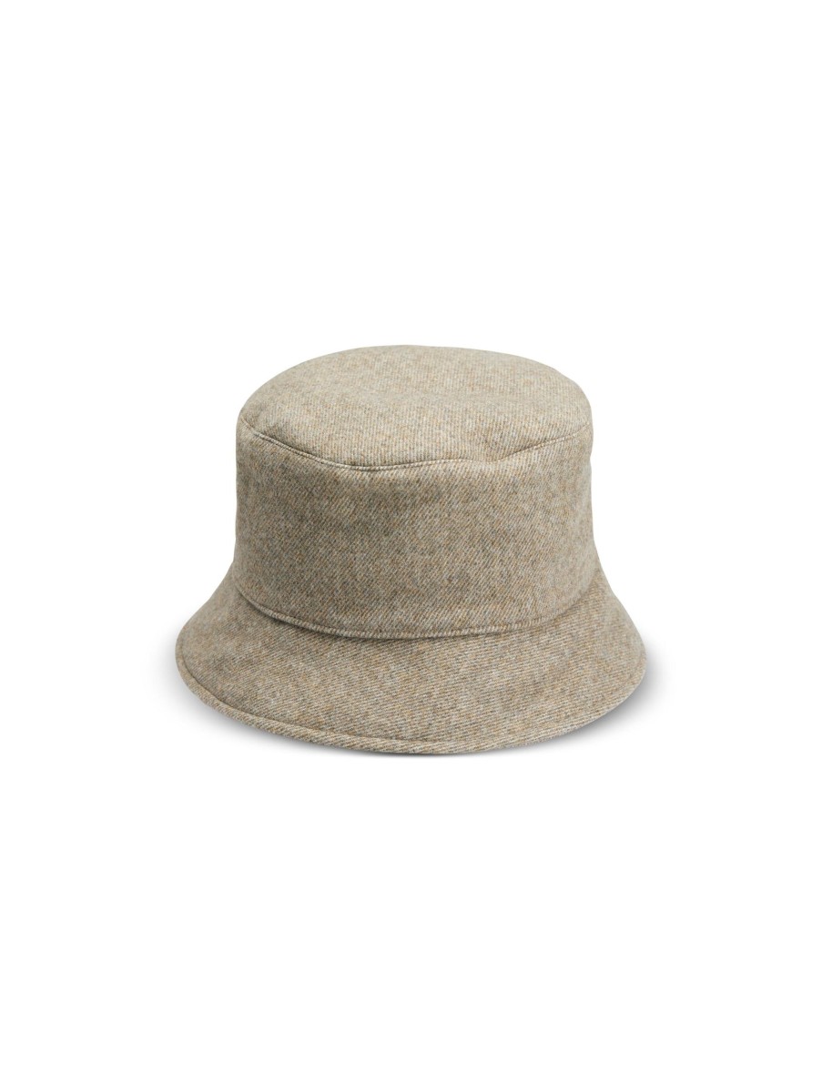 Frauen Paul Kehl Hute & Mutzen | Bucket Hat Taupe