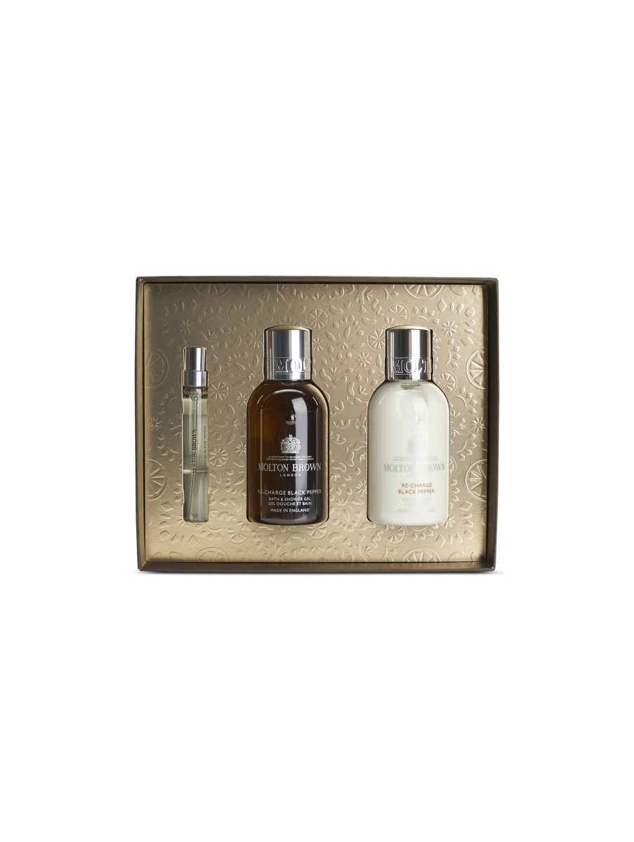 Frauen Molton Brown Boutique | Reise-Set Re-Charge Black Pepper Multicolor