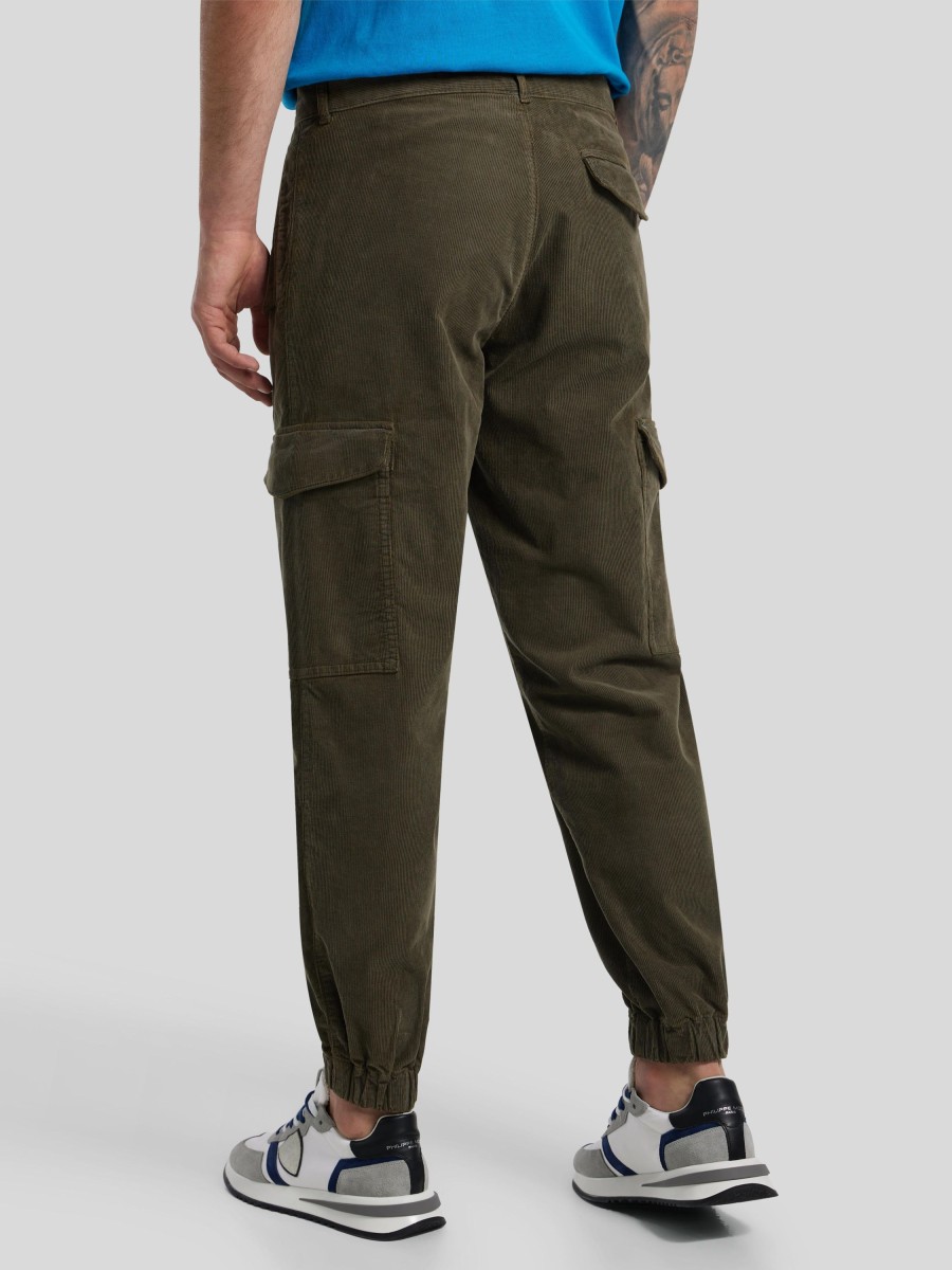 Manner Tommy Hilfiger Hosen | Cargohose Oliv