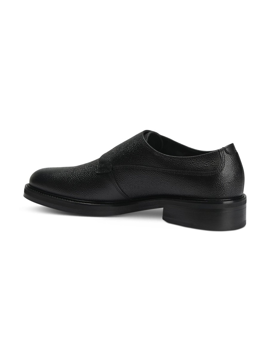 Manner BOSS Men Loafers & Slippers | Double Monks Larry Schwarz