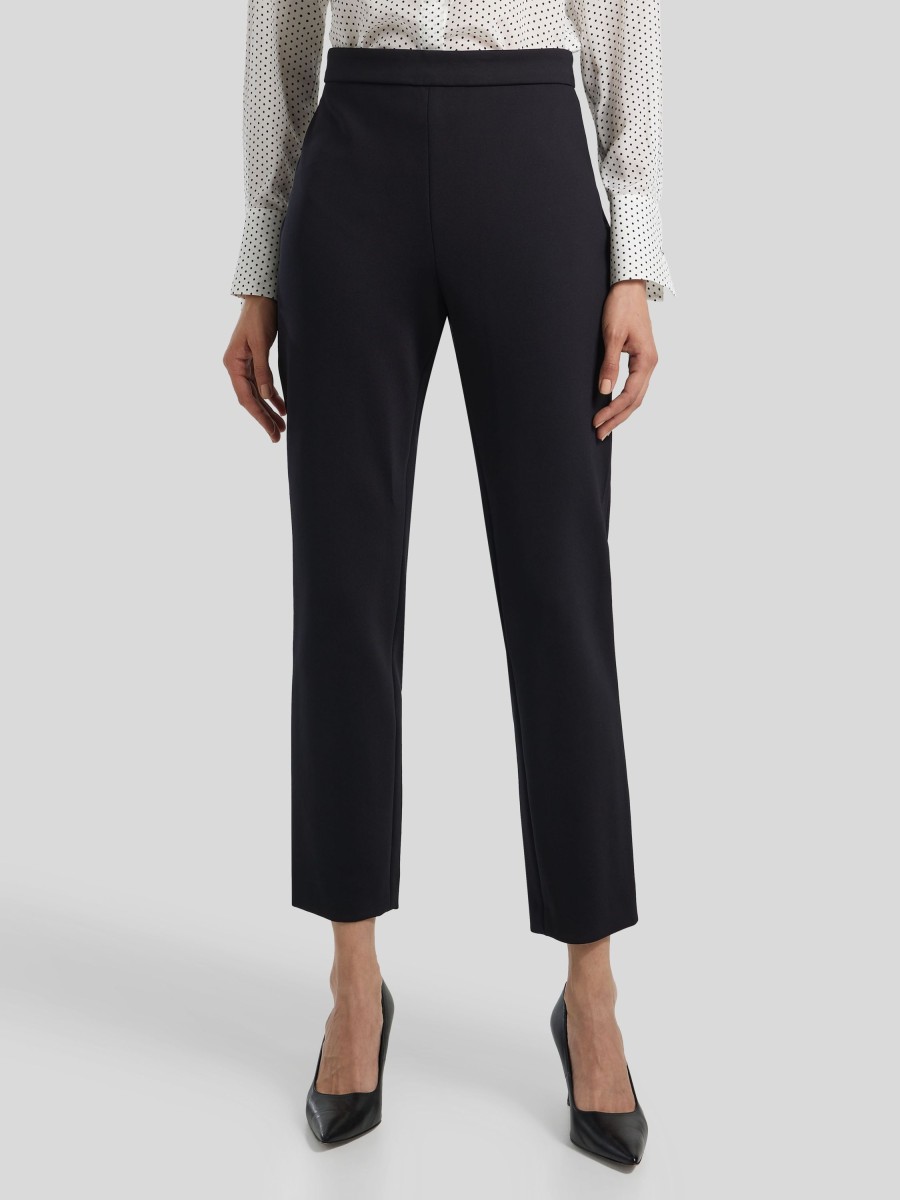 Frauen Max Mara Studio Anzuge | Stoffhose Sonni Schwarz