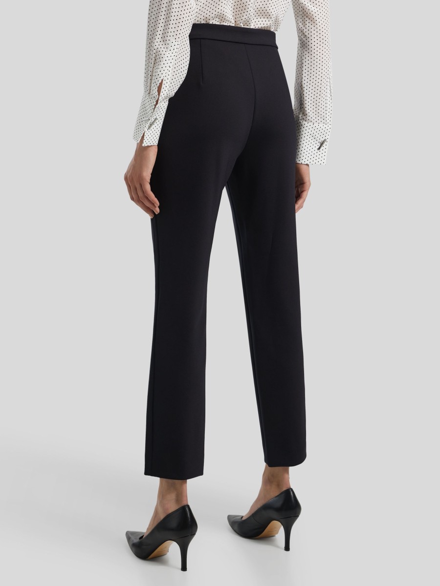 Frauen Max Mara Studio Anzuge | Stoffhose Sonni Schwarz