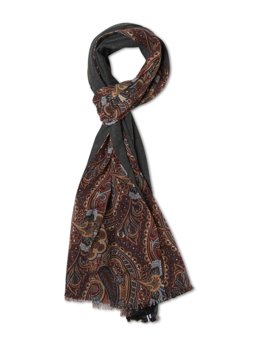 Manner Paul Kehl Schals & Tucher | Double-Face Foulard Bordeaux