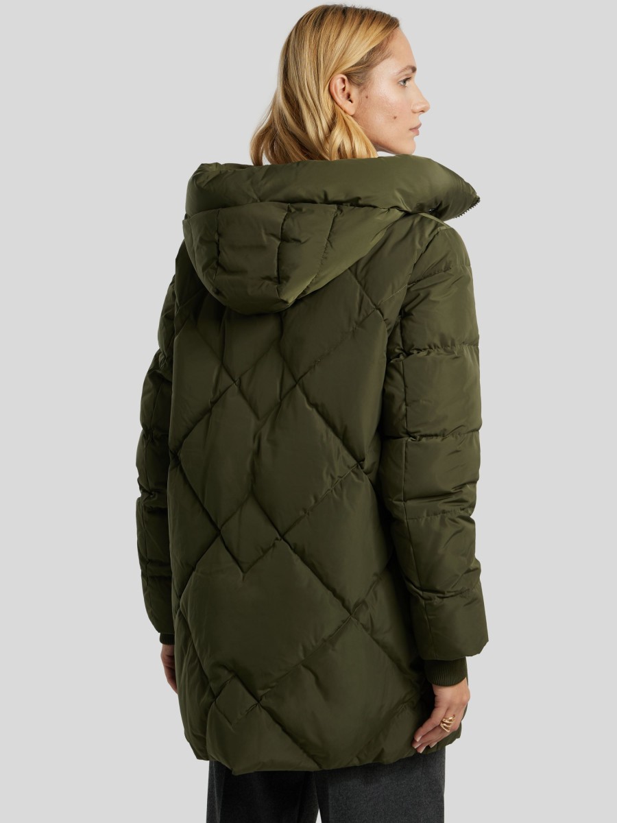 Frauen Mos Mosh Jacken | Gesteppte Winterjacke Aimee Dunkelgrun