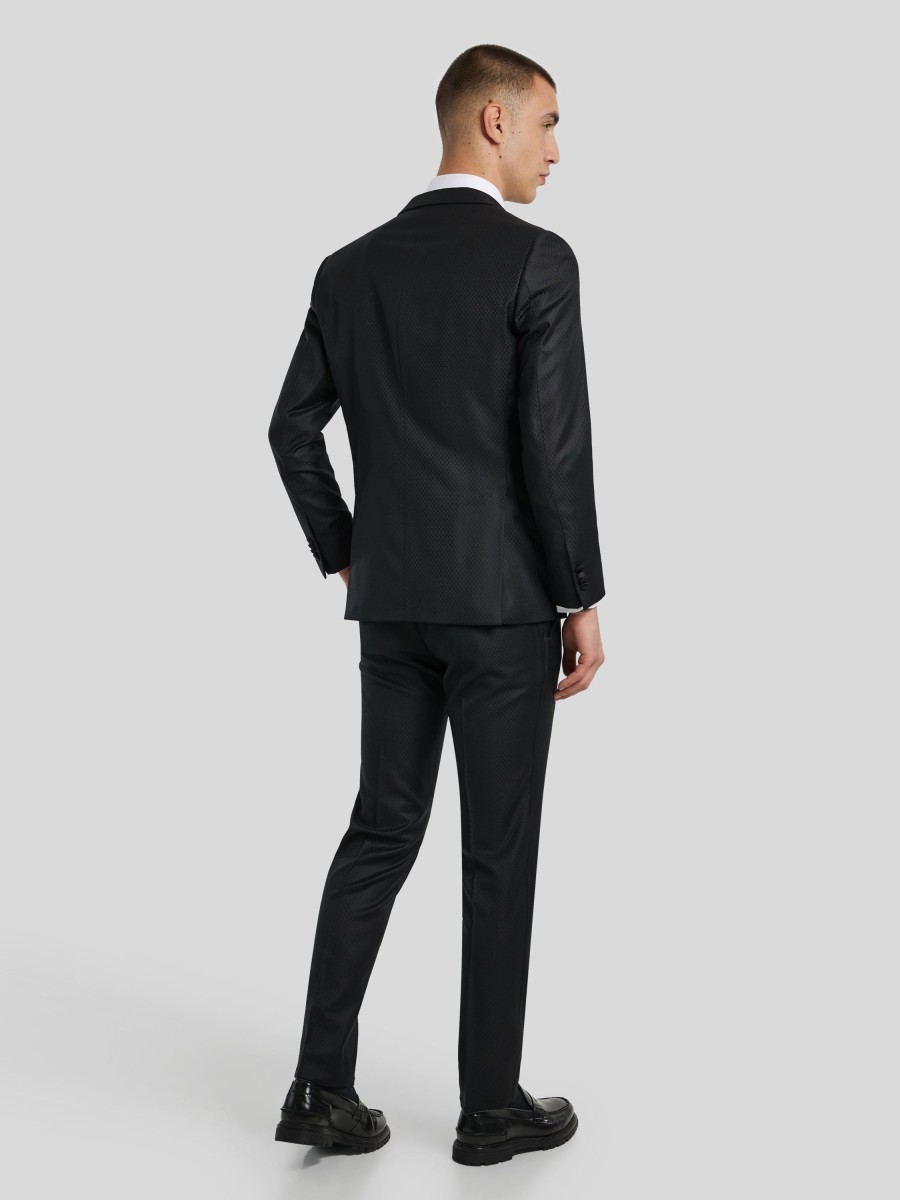 Manner Paul Kehl Anzuge | Anzug 3-Teilig Im Tailored Fit Schwarz