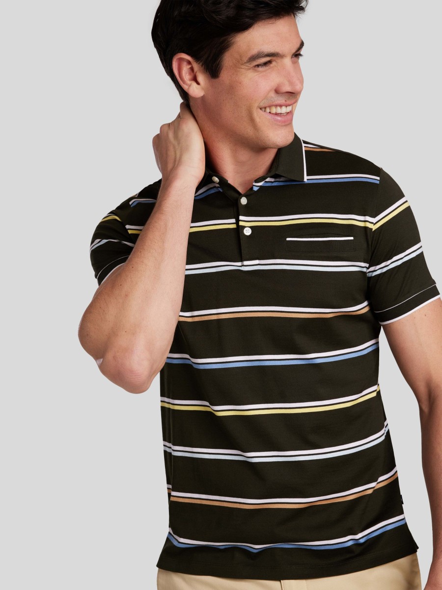 Manner Paul Kehl Polo-Shirts | Polo-Shirt Im Custom Fit Dunkelgrun