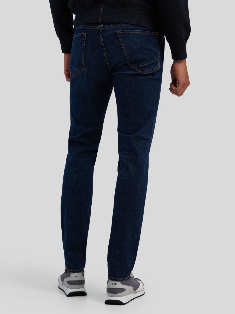 Manner Brax Jeans | Jeans Im Slim Fit Chuck Dark Denim