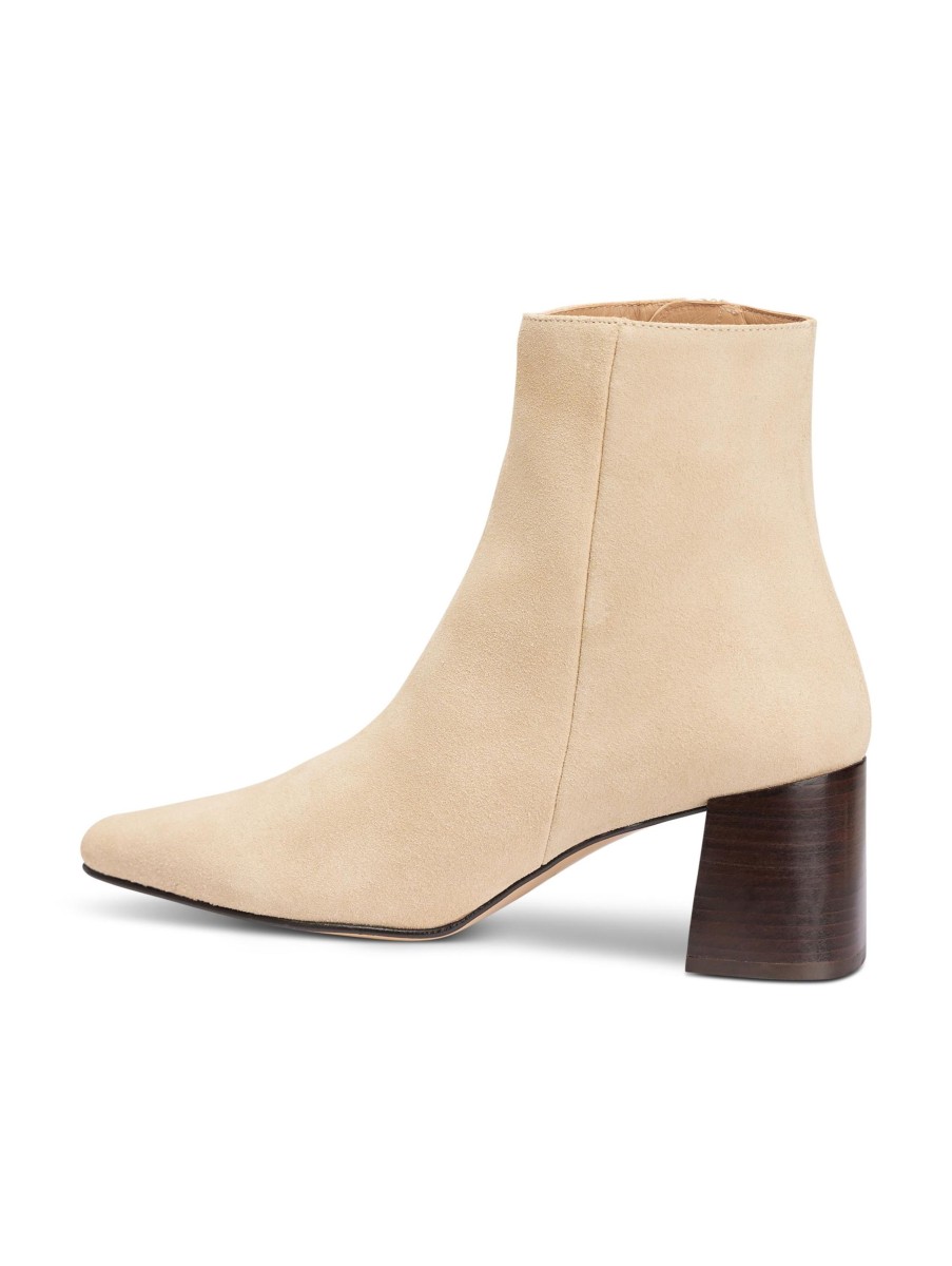 Frauen Flattered Boots & Stiefeletten | Stiefelette Beige