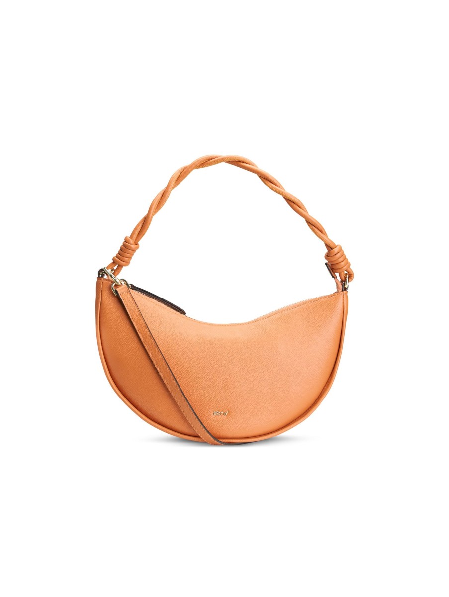 Frauen Abro Taschen | Schultertasche Moon Orange