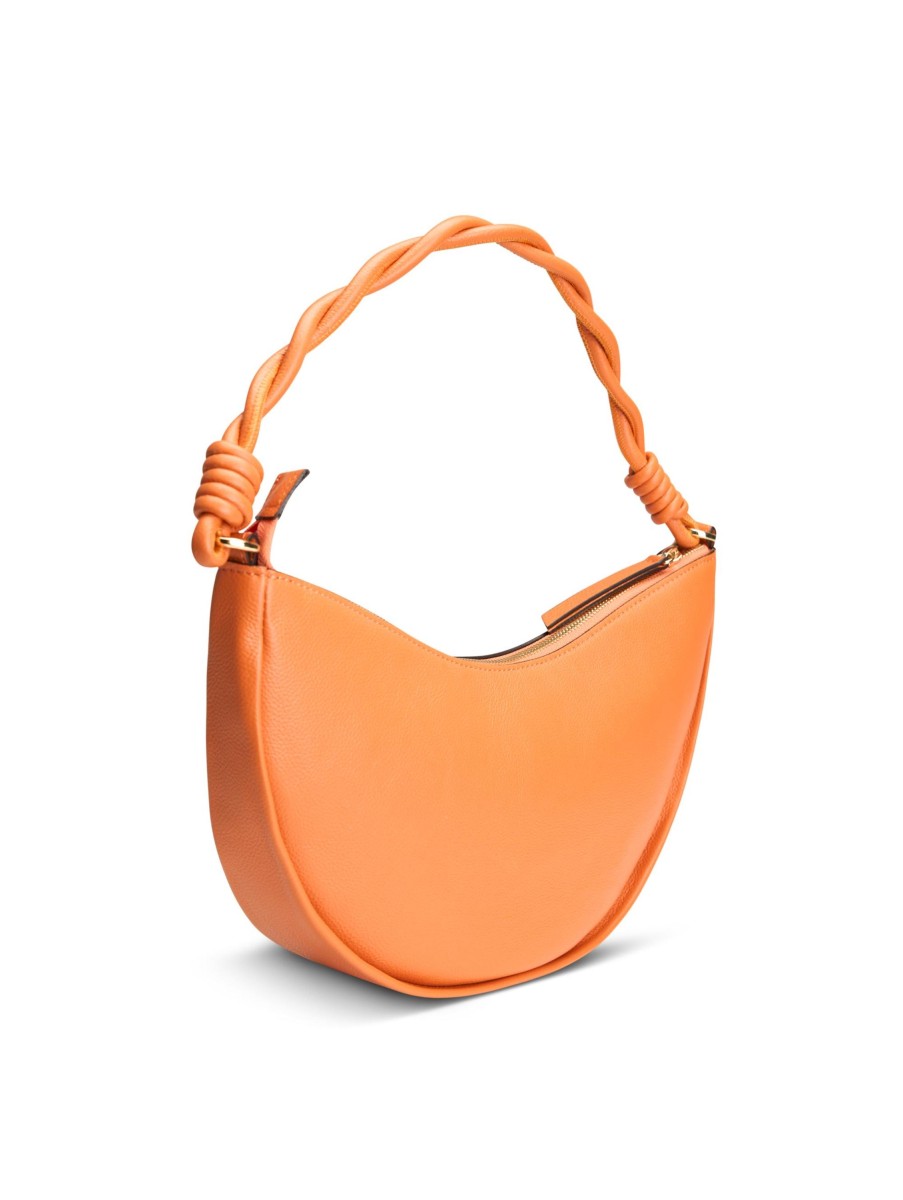 Frauen Abro Taschen | Schultertasche Moon Orange