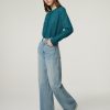 Frauen REDONE Jeans | Jeans Wide Leg Lightdenim