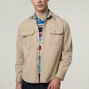 Manner Polo Ralph Lauren Men Jacken | Overshirt Im Regular Fit Beige