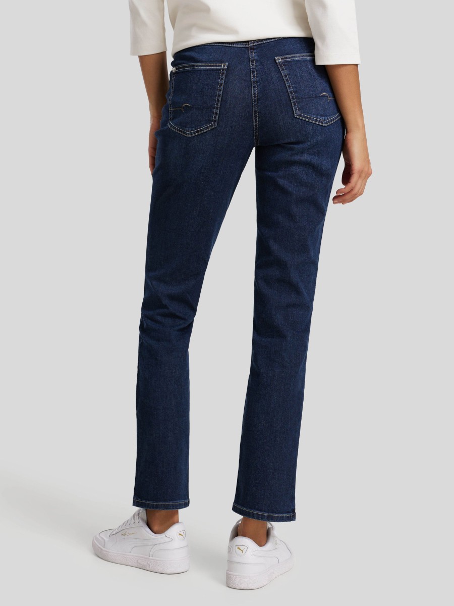 Frauen Mac Jeans | Jeans Im Slim Fit Melanie Indigo