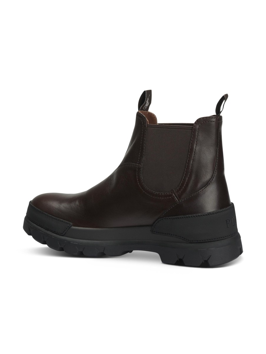 Manner Polo Ralph Lauren Men Boots & Bottinen | Chelsea Boot Braun