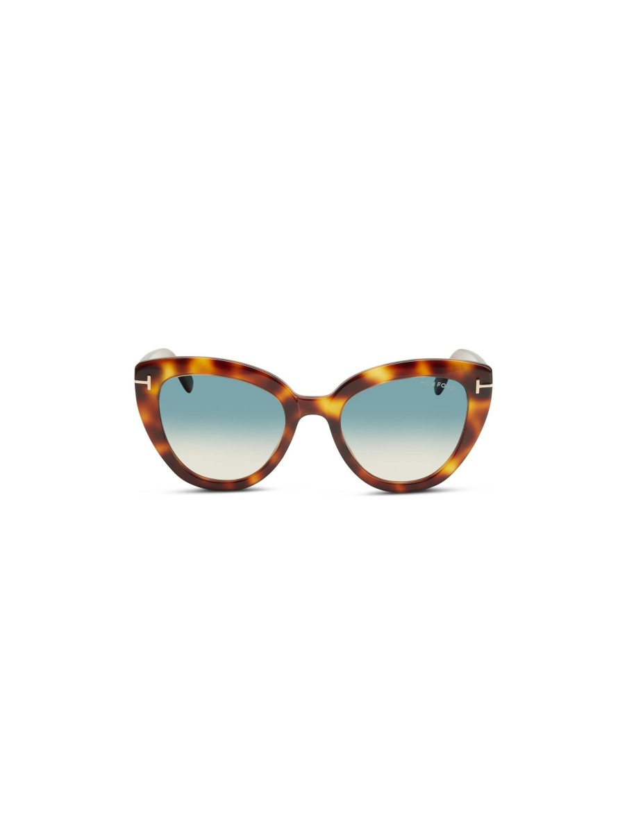 Frauen Tom Ford Sonnenbrillen | Sonnenbrille Hellbraun