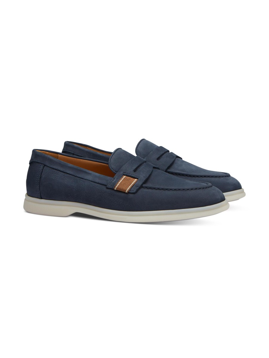 Manner Camerlengo Loafers & Slippers | Loafer Mittelblau